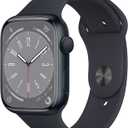 Apple Watch Series 8 (GPS, 45mm) Midnight Aluminum Case with Midnight Sport Band 