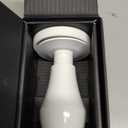 Normcore 51mm Espresso Coffee Tamper V4, Spring Loaded Tamper With Stainless Steel Flat Base, 15lb / 25lb / 30lbs Replacement Springs, Anodized Aluminum Stand, Non-stick coating White