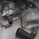 UPPAbaby RumbleSeat V3 Second Lower Seat - Compatible with Vista V2 and Vista V3 - All-Weather Seat + Magnetic Buckle Adapters Included - Greyson (Charcoal Mlange/Carbon Frame/Saddle Leather)