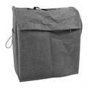 HogarTech Stand Mixer Cover with Storage Pocket for 4.5-5 Quart Tilt Head Mixers, Kitchen Appliance Protector Organizer 14x9.5x14 Inch Gray