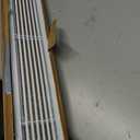 Linear Bar Air Grille 48" X 4", Aluminum Air Supply/Return Grilles,Easy Air Flow,Removable Grille/Door-HVAC Air Vent Cover,White[Outer Dimensions: 48.8"w X 4.8"h]