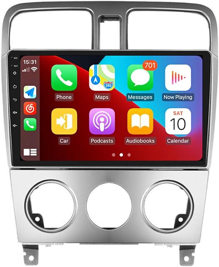 Android 13 for Subaru Forester Radio 2002-2008 with Wireless Apple Carplay Android Auto 9" Touchscreen Car Stereo with Free Backup Camera GPS Navigation Bluetooth RDS DSP Head Unit (4GB RAM+64GB ROM)
