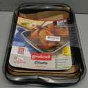 GoodCook Everyday Nonstick Large Roast Pan with Rack, 15 x 11 Inch, Gray