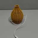 Aroma Diffuser,500ML Ceramic Ultrasonic Essential Oil Diffuser for Aromatherapy with 7-Color LED Light Waterless Auto Off for Room Office, (500ML)