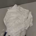 Wrap Around Dust Ruffle Bed Skirt - White - for Queen Size Beds with 12 Inch Drop - Easy Fit Elastic Strap - Adjustable Pleated Bedskirt w/Brushed Fabric - Wrinkle Free - for Women, Men, Kids & Teens