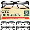 Gaoye 3.0 Professional Reading Glasses for Men for All Day - Computer Readers with Blue Light Protection - Value Pack
