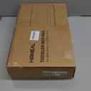 HOMEAL Bed Rail for Toddlers, 32in Foldable Baby Bed Rail Guard, Toddler Bed Rails with U-Shape Base, Breathable Mesh Bed Rail for Twin, Full, Queen, King Beds, Bed Rail for Baby, Grey