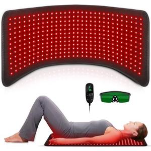 Red Light Therapy, Infrared Light Therapy 31.6" * 11.8" Large Wrap Pad 360LEDs for Body Back Waist Knee Joint Pain Relief, Muscle Repair, Decrease Inflammation, Ideal Gift