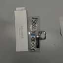 Solid Stainless Steel Band Compatible with Apple Watch 38mm 40mm 41mm 42mm 44mm 45mm, Bands with Screen Protector for iWatch Series 9/8/7/6/5/4/3/2/1/SE Women and Men