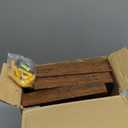 BAYKA Floating Shelves Bathroom for Wall  Shelf Over Toilet Farmhouse Rustic Wood for Bedroom, Kitchen, or Living Room Decor Organization, Christmas Decor Shelves  Rustic Brown, Set of 3 (15.7inches)