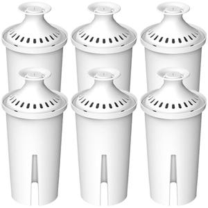 Max Strength Pro Water Filter Replacement for Brita® Pitchers & Dispensers, Classic OB03, Mavea® 107007, 35557 & More, NSF Certified Water Pitcher Filter, 1 Year Supply, Fits Brita & Mavea, 6 Count