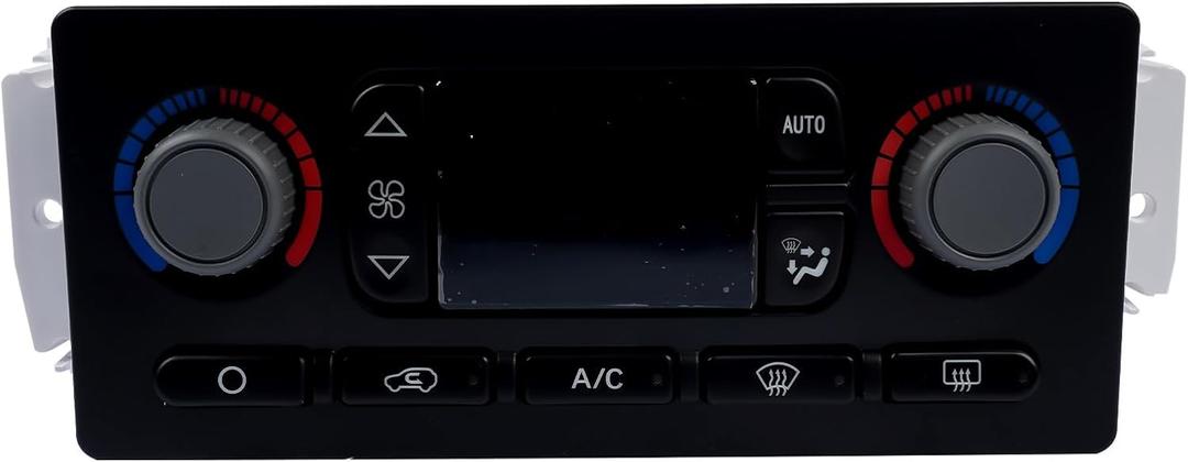 599-211XD AC Heater Climate Control Module Replacement for Buick Rainier Cadillac Escalade Chevy Silverado 1500 2500 GMC Envoy Sierra 2002-2009 15855848 15832314