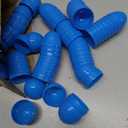 30Pcs Easter Eggs,2.36" Plastic Empty Fillable Easter Eggs for Easter Filling Easter Hunt,Easter Themed,Basket Stuffers Fillers Crafts Party Favor(Blue)