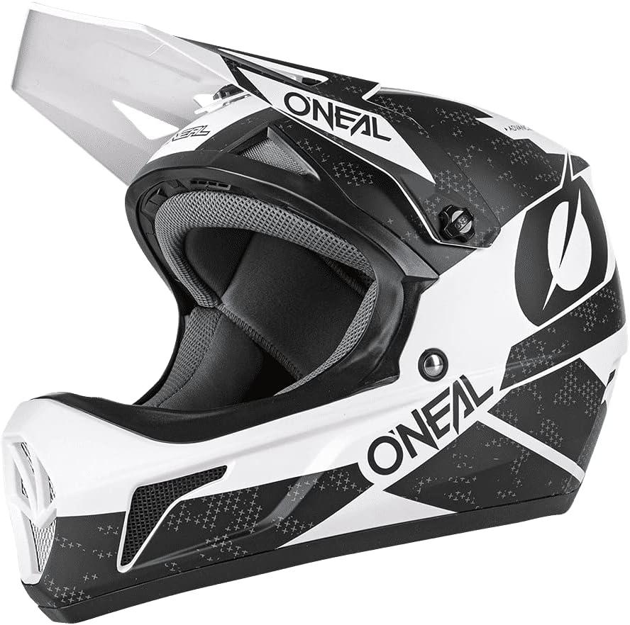 O'NEAL Sonus Deft Mountain Bike Helmet (Large, Black/White)