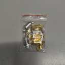 Magnetic Necklace Clasps, Magnetic Jewelry Clasps, 14K Gold and Silver, Necklace Bracelet Extender with Lobster Clasp (DAN 3gold 3silver)