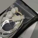 USB C Headphones for iPhone 17 16 15 Pro Max Plus iPad Pro USB C Earphones with Microphone Volume Control USB C Wired Earbuds USB Type C Earphone for Google Pixel 8 Samsung S25 S24 S23 S22 S21 S20 A55 (White)