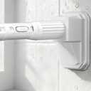 FADOTY Tension Curtain Rod No Drilling, 41-122 Inch Heavy Duty Shower Rod