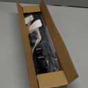 Curtain Rods No Drilling for Windows 48 to 84-90, 5/8 Inch Black Renter Friendly Adjustable Curtain Rod with 3M Adhesive Brackets