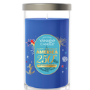 Star-Spangled Blueberry Medium Pillar Candle