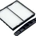Highfil 22759208 Cabin Air Filter Retrofit Kit Fits for 2007-2014 GMC, Silverado, Sierra Tahoe, Yukon, Avalanche, Suburban, Cadillac, Escalade, Replaces# 22759208, 259-200, 22759203, 103948