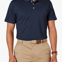 Amazon Essentials Men's Golf Polo Shirt, Short Sleeve, Dri Fit, Slim-Fit, Quick-Dry M 