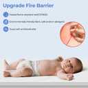 36.5x25 Playard Mattress for Trend: 2" Thick Dual Sided Gel Memory Foam Bassinet Mattress Fit for Dream On Me Nest/Zodiak/Zoom Portable, Pamo Babe Deluxe and Baby Trend Playard
