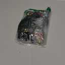 Lilosy Sexy Tie Side Cute Underwire Push Up Strappy Embroidered Mesh Sheer Lingerie Set (Small, Bow Multicolor Black)