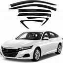 Window Visors Rain Guards Fit for Honda Accord 2023-2026 6PCS Vent Visor