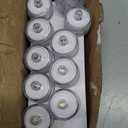Submersible LED Light, Tea Lights, Pond Underwater Small LED Lights, Battery Operated 125 Hours, for Wedding Home Vase Festival Party Decoration White 24Pcs (Built-in 48 Batteries)