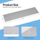 Metal Door Kick Plate for Bottom of Door, 8 x 34 Inches Strike Plates with Screws, Exterior/Interior Door Protection Plate, Door Plate for Decor Avoid The Door from Kicking