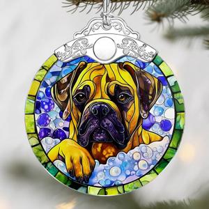 Bullmastiff Dog Christmas Ornaments: Christmas Tree Ornaments, Holiday Decor for Pet Lover, Stocking Stuffers, Gift Ideas, Xmas Gifts & Gifts for Dog Lover
