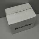 Voncabay Money Safe Box for Home with Sensor Light & Fireproof Money Bag - 0.23 Cubic Feet Security Safe Box with Digital Keypad, Keys & Pass Code Lock, 9.05" W x 6.69" D x 6.69" H, Black