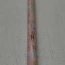 WRAPAHOLIC Reversible Birthday Wrapping Paper - Mini Roll - 17 Inch x 33 Feet - Rose Gold Foil and Iridescent Happy Birthday Wrapping Paper for Girls, Women, Baby Shower