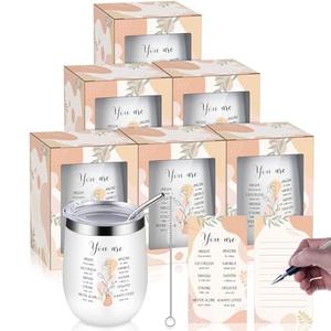 Hoolerry 6 Pcs Christian Gifts for Mothers Day, Christian Tumblers for Women Religious Gifts Spiritual Gift Bible Church Gift for Women, Mom, Friend, Sister, 12 oz Insulated Stainless Steel Tumbler