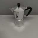 Bialetti - Moka Express: Iconic Stovetop Espresso Maker, Makes Real Italian Coffee, Moka Pot 9 Cups (14 Oz - 420 Ml), Aluminium, Silver