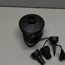 Electric Air Pump for Inflatables,Portable Quick-Fill Air Pump with 3 Nozzles,110-120V, Inflator & Deflator Pumps for Outdoor Camping, Air Mattress Beds,Boats,Inflatable Cushion,Couch,Pool Floats (Black)