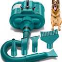 PetLife Variable Speed Dog Grooming Dryer for Medium/Large Dogs, Dual Motor, 5.0HP High Velocity Professional Dog Pet Grooming Hair Drying Force Dryer Blower with Heater