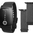 EmeTerm Explore Galaxy Black Anti-Nausea Wristband & Bands Compatible with Apple Watch  Motion Sickness Relief Travel Bundle (42/44/45/49mm)