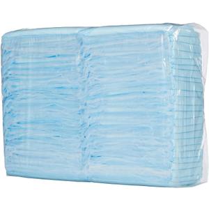 Cardinal Health Simplicity Basic Incontinence Underpads, Disposable - Light Absorbency, Fluff Core, Embossed Poly Backsheet - 23 in x 36 in, 50 Count