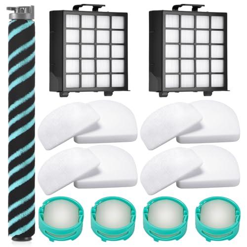 Scienraise 11 Pack AZ4002 Replacement filter for Shark Detect Pro Vacuum AZ4000 AZ4002 AZ4000C, 1 Roller Brush, 2 HEPA Filter, 4 Foam & Felt Filters, 4 Odor Neutralizer Cartridge