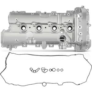 A-Premium 2.0L/2.5L Aluminum Engine Valve Cover Compatible with Chevy Malibu, Impala, Colorado, Blazer & GMC Acadia & Buick LaCrosse, Regal, Envision & GMC Canyon & Cadillac ATS