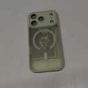 Symcele Designed for iPhone 17 Pro Case, Compatible with MagSafe, [Camera Protection] [15FT Military Drop Protection] Shockproof Translucent Matte Anti-Slip Phone Case, 6.3", Calke Green