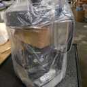 Hamilton Beach Stack & Snap Food Processor and Vegetable Chopper, BPA Free, Stainless Steel Blades, 12 Cup Bowl, 2-Speed 450 Watt Motor, Black (70725A)