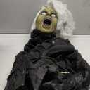 FUN LITTLE TOYS Halloween Zombie Climbing Groundbreaker Witch Decoration, Bendable Arms and Evil White Eyes Scary for Outdoor Halloween Graveyard Garden, Yard, Lawn, Patio, Haunted House Props