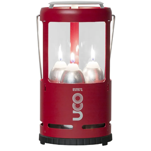 UCO Candlelier Candle Lantern, Candle Lanterns for Real Candles, Perfect Outdoor Gear for Camping or for Power Outages, Includes 3 Long Burning Candles