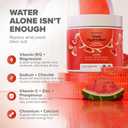 Rosabella Electrolyte Drink Powder Watermelon Sugar-Free Hydration Drink Mix Electrolytes Powder with Sodium, Potassium, Magnesium, Calcium Travel Jar 30 Servings (5.6 oz)