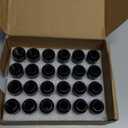 GAsupply Black Lug Nuts 14X1.5, Close End Bulge Acorn Lug Nuts 3/4 inch Hex 1.9inch Tall Conical Seat (24 Pack)