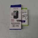 Charging Mix Universal Camera Battery Charger With LCD Display And Silicone Charge And Sync Cable 3Ft