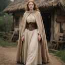 Renaissance Cloak with Hood Medieval Cape for Women Men Halloween