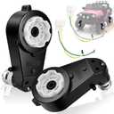 12V Powered Wheels Motor Gearbox Replacement 2 Pcs RS550 40000RPM High Speed Upgrade Set Compatible with Most Ride On Toys, Kids Electric Cars for Powered Wheels Replacement Parts